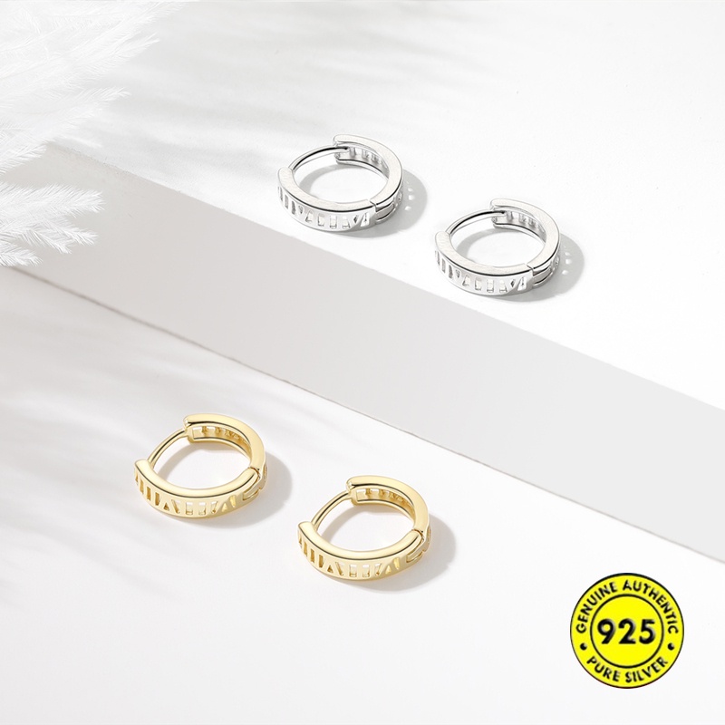 Anting Klip Bahan S925 Untuk Perhiasan Wanita