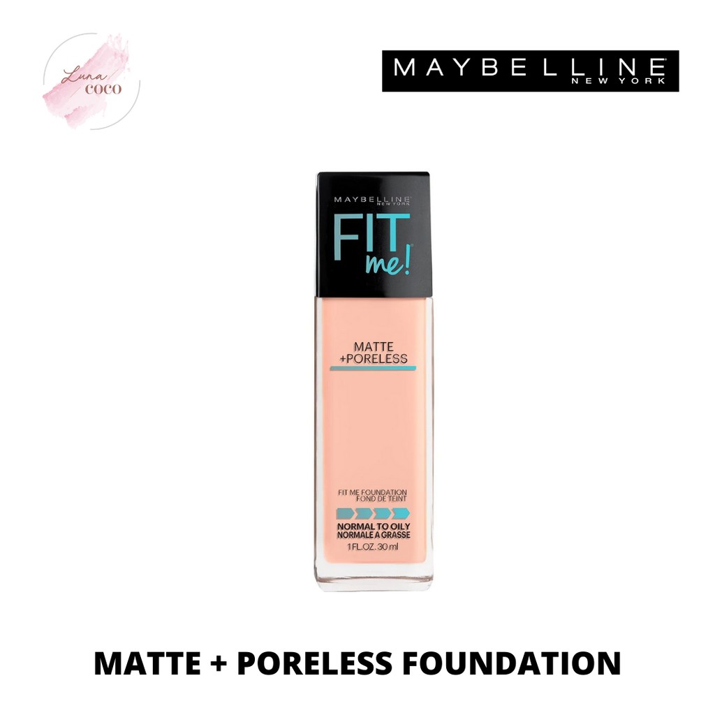 MAYBELLINE FITME MATTE + PORELESS FOUNDATION
