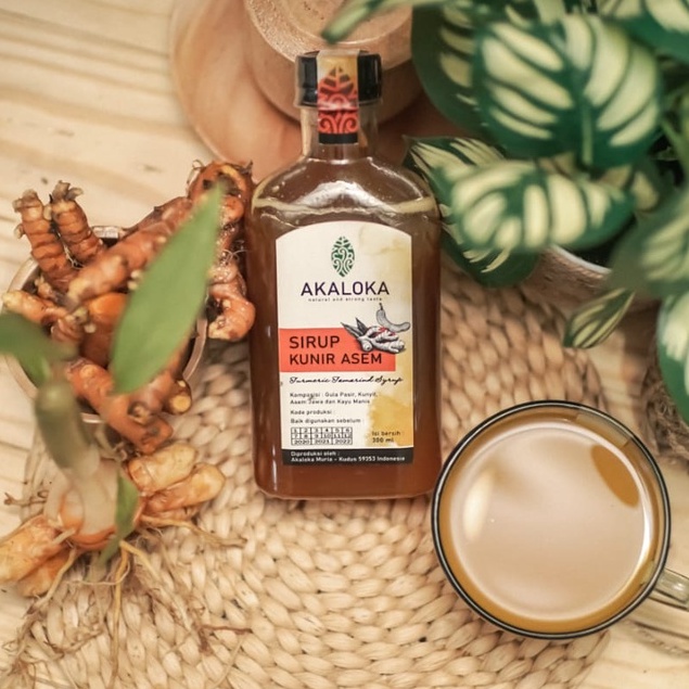 

SIRUP HERBAL KUNYIT ASAM MEREK AKALOKA MURIA 300 ML