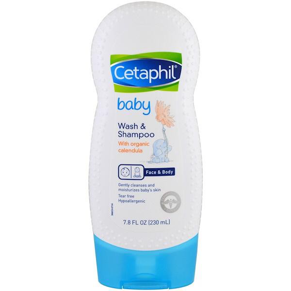 Cetaphil Baby Wash &amp; Shampoo Calendula 230ml