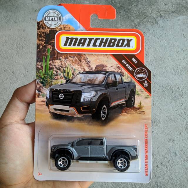 matchbox nissan titan