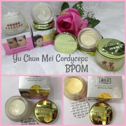 Termurah cream Cordyceps Yu Cun Mei cream herbal Graceful new packaging original Aman - bpom-30gr