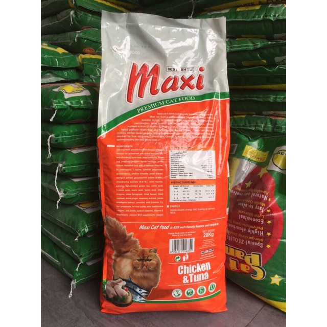 MAXI cat food REPACK makanan kucing Premium Maxi REPACK