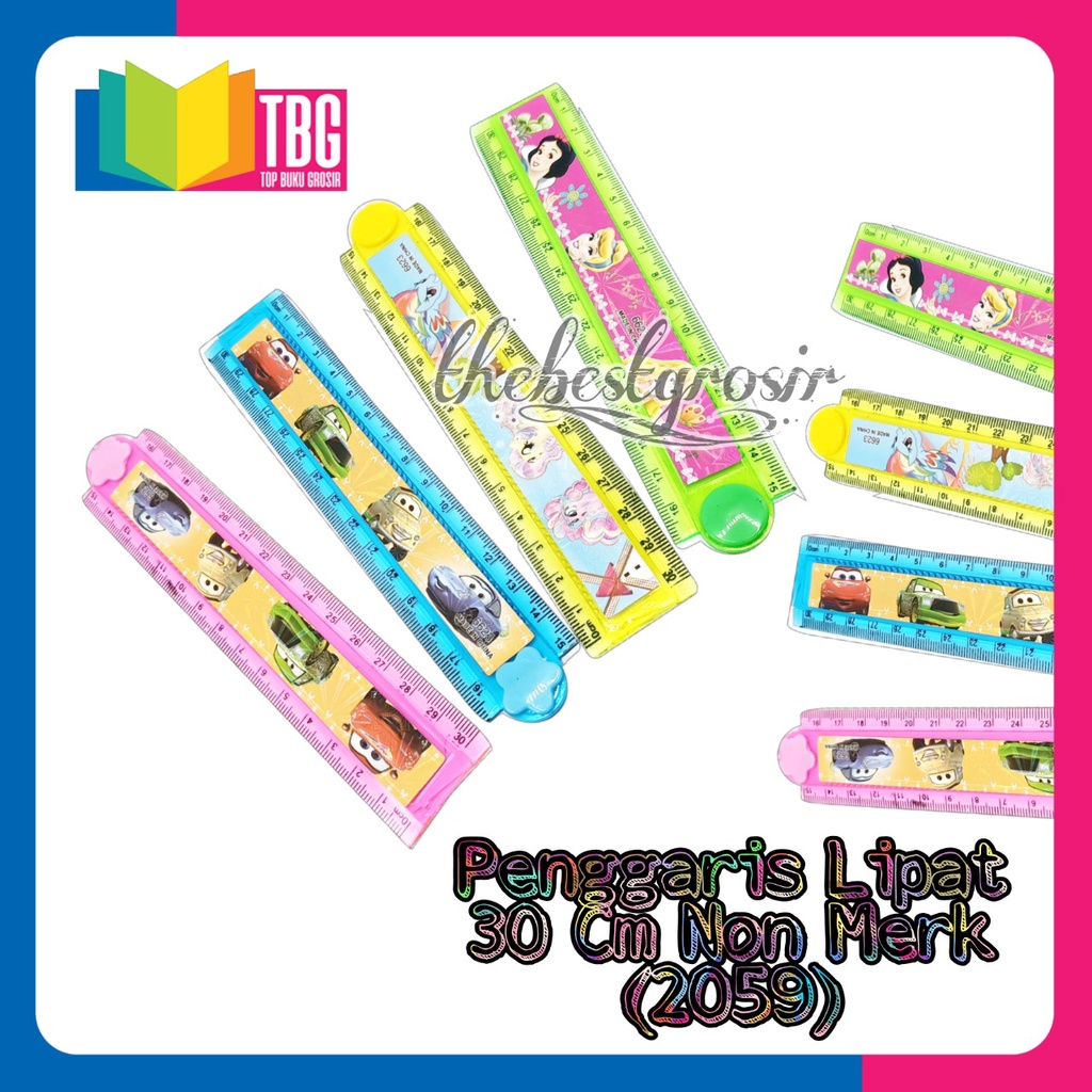 

PENGGARIS LIPAT 30CM (40) NON MERK/ PENGGARIS LIPAT KARAKTER/ PENGGARIS PLASTIK/ PENGGARIS ANAK/ RULER 30CM