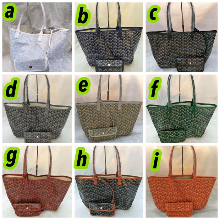 Tas Goyard Neverfull Set Pouch