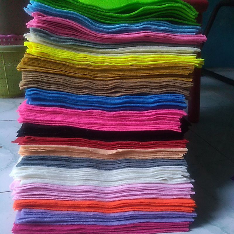 kain flanel potongan 25*23 cm