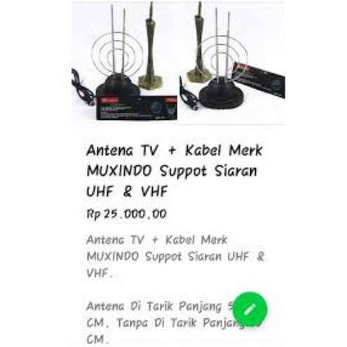 ANTENA TV DALAM MUXINDO indor grosir