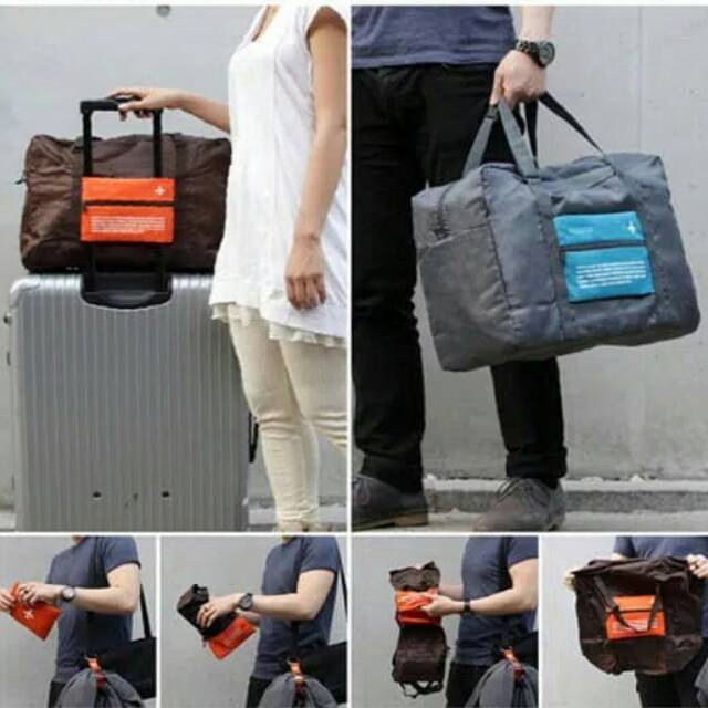 Ultimate Tas Lipat Trolly Happy Flight Folding Bag / Extra Bag Lipat untuk Troli 32L