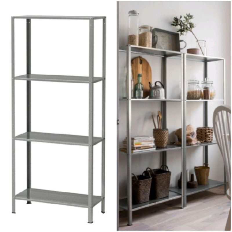 Rak Lemari Besi Baja 60x27x140 - Indoor dan Outdoor  byIKEA