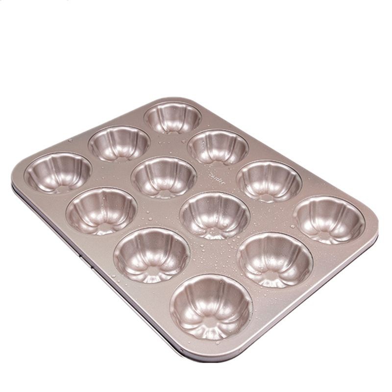 suncity pumpkin mini kugelhopf bake pan 12cups / loyang muffin