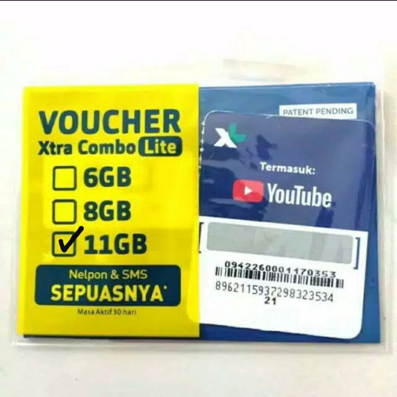 PERDANA XL UNLIMITED TURBO 11 GB (2+)