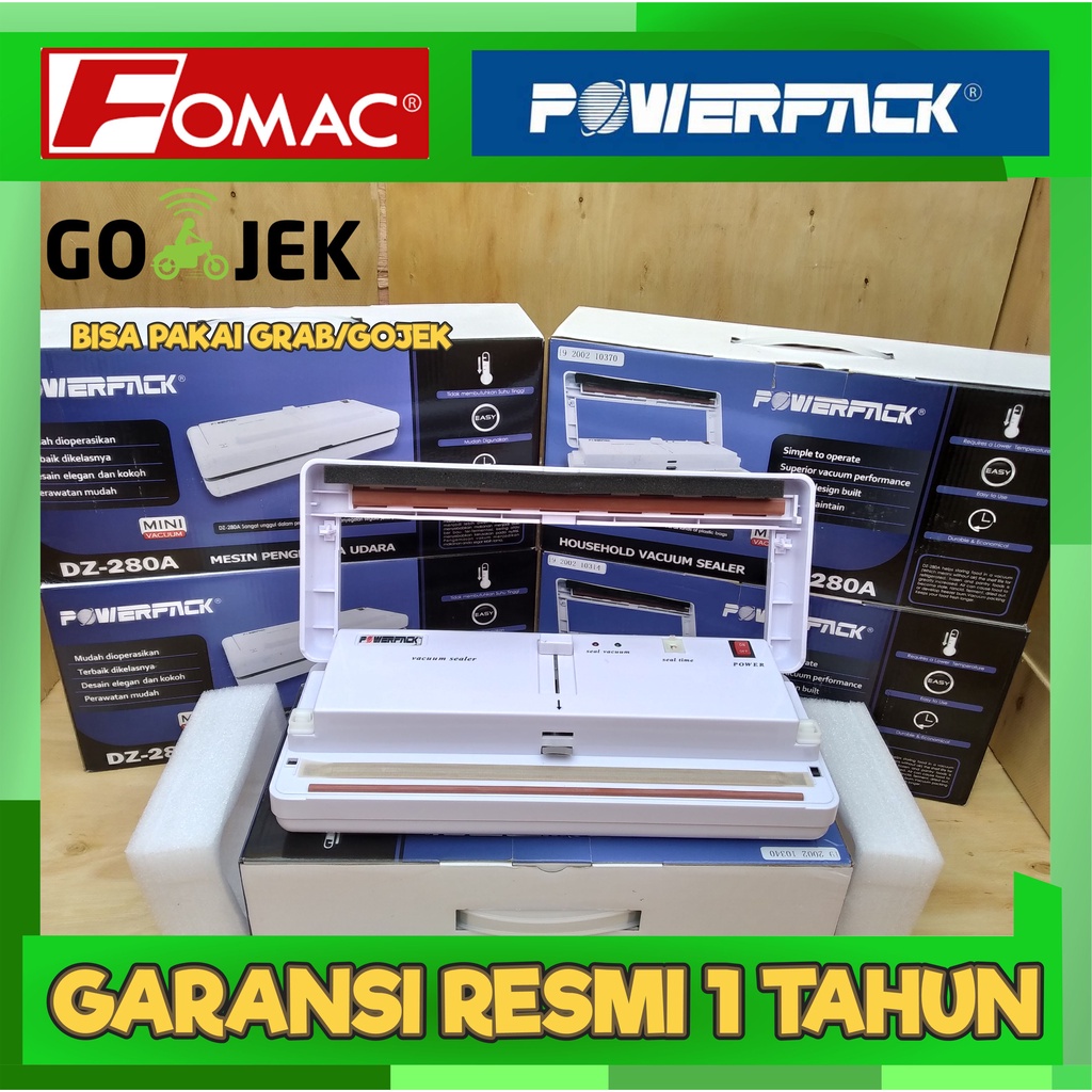 Jual Vacuum Sealer Powerpack Dz A Pengemas Makanan Dalam Plastik