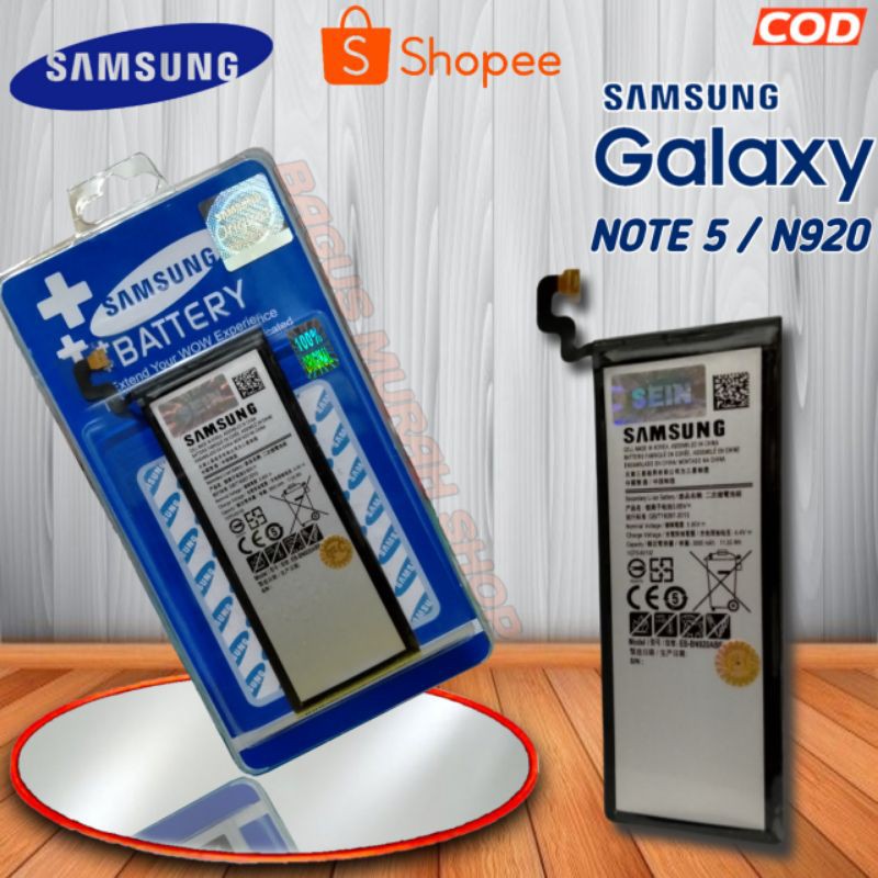 Baterai Samsung galaxy Note 5 Original SEIN Batre Battery Note5 N920 EB-BN920ABE