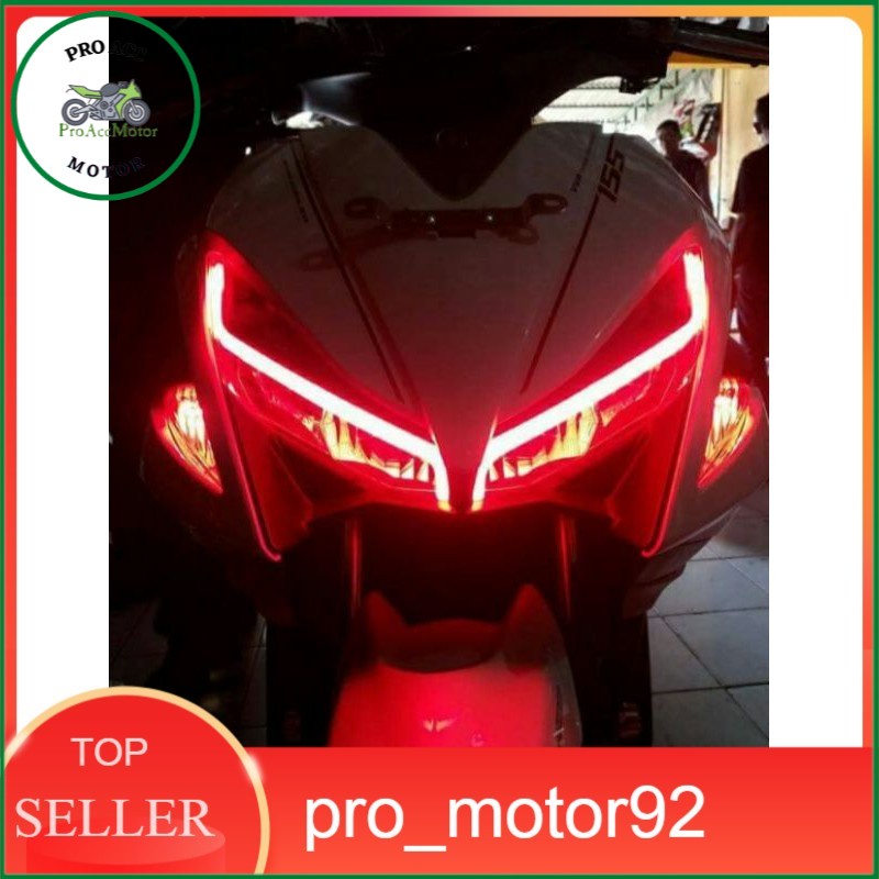 Lampu Alis Led Yamaha Aerox 155 bahan Flexibel