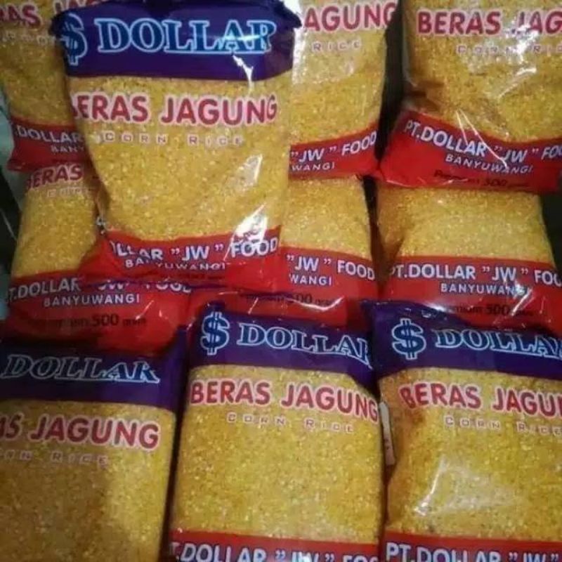 

Beras Jagung DOLLAR Untuk Diet 500 Gram / 8 Bungkus