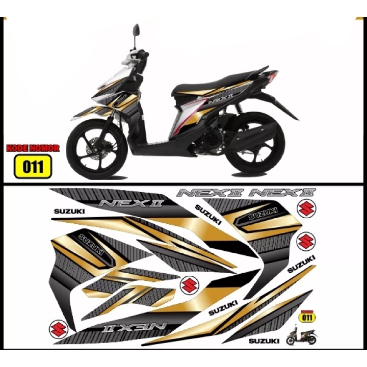 striping nex 2 / decal nex 2 / variasi nex 2