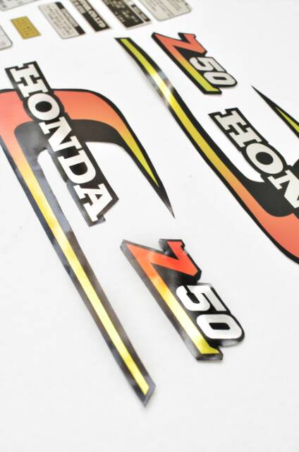 Sticker Decal Honda Z50 1975 Hatesix