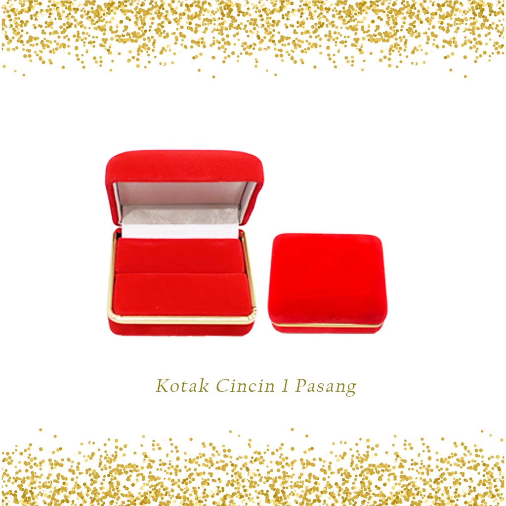 KOTAK PERHIASAN CINCIN LUXURY