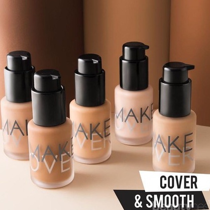 MAKE OVER MAKEOVER ULTRA COVER LIQUID MATT FOUNDATION SPF 31 OIL ABSORBER MATTE FONDASI WAJAH 33 ML