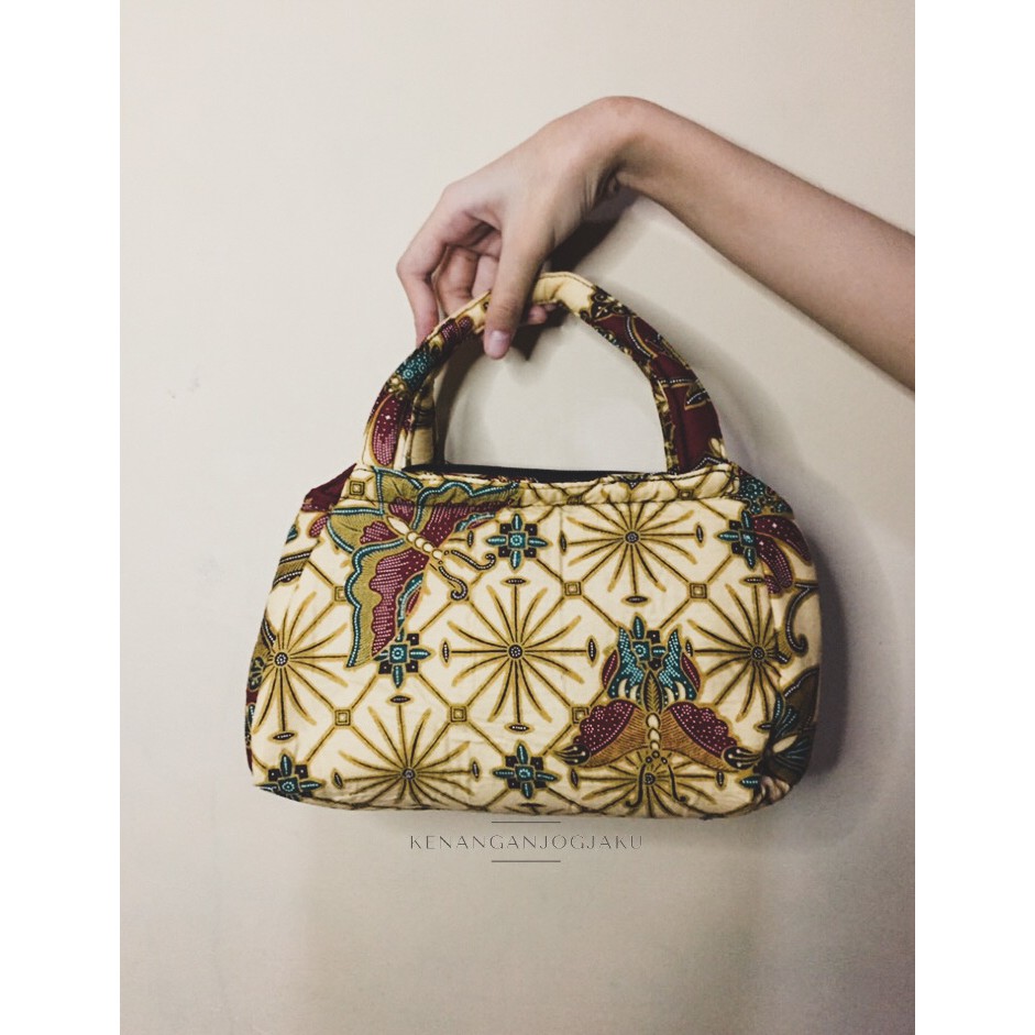 ENTIK BAG (M) | Tas Batik Jinjing Kecil Tenteng Murah Oleh - oleh Kerajinan Jogja Handle Bag Souveni