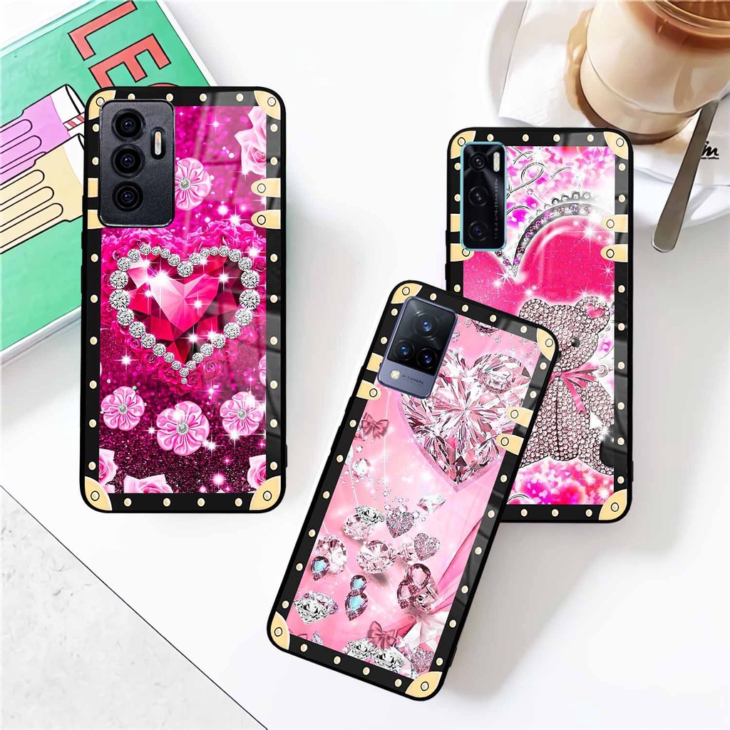 [VE21] Case Kilau Vivo V9 | V11 PRO | V15 Pro | V17 Pro | V19 | V20 | V20 SE | V21 | V23E Casing Hp 