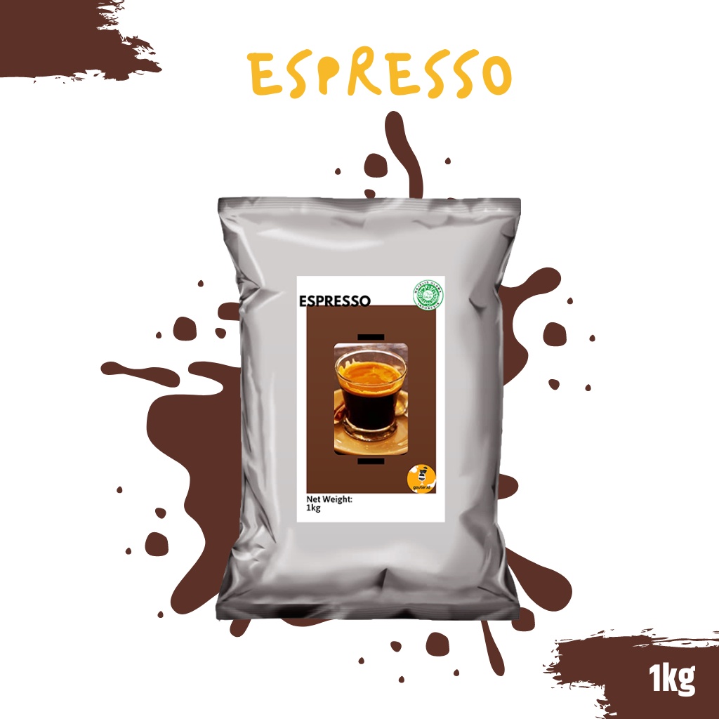 BUBUK MINUMAN RASA ESPRESSO 1KG / SERBUK MINUMAN ANEKA RASA / BUBUK MINUMAN KEKINIAN / MINUMAN INSTAN / BOBA DRINKS