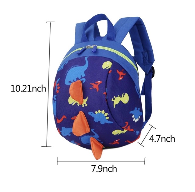 Tas Boy Girl Backpack with Safety Harness Leash Playful School Bags