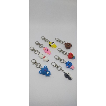 Gantungan kunci BT21 Gantungan tas BT21