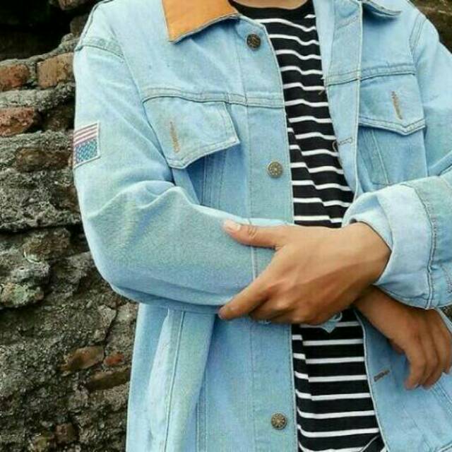 Jaket jeans keren bikin gaul dan kece