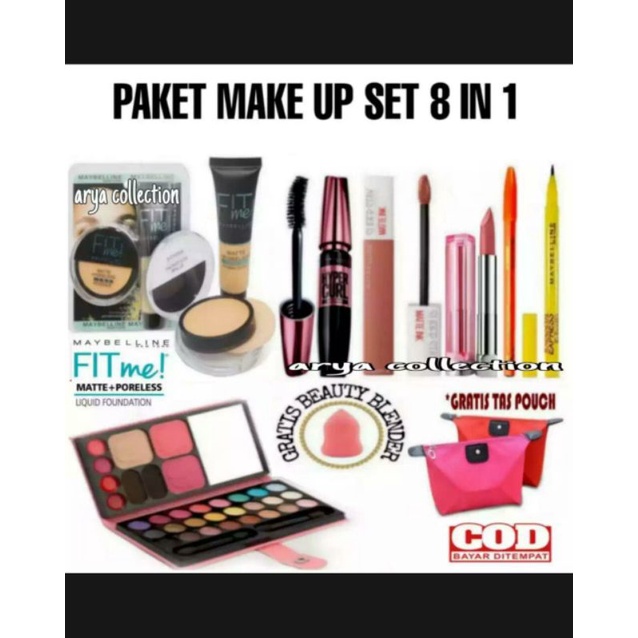 paket makeup lengkap