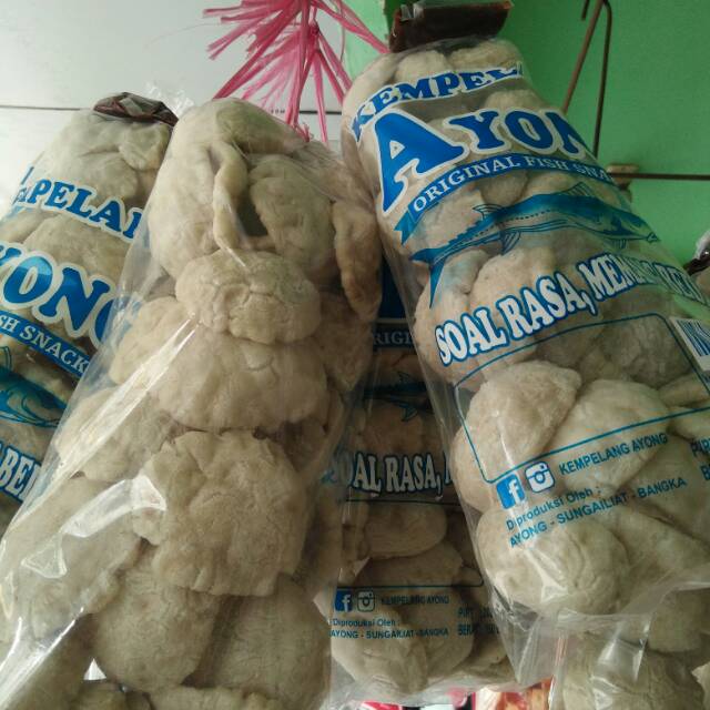 

Kempelang/kerupuk pasir unyil cap ayong