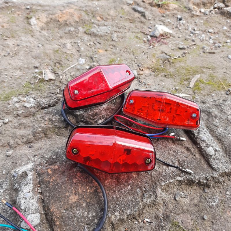 LAMPU STOPLAMP CB BSA LED IMPORT TAIWAN STOP LAMP BSA TAIWAN CB