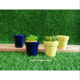 Pot keramik pot keramik mini pot bunga pot hias Pot keramik pot keramik mini pot bunga pot hias