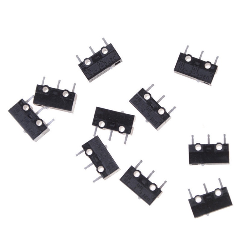 {LUCKID}5PCS Micro Switch Microswitch For OMRON D2FC-F-7N Mouse D2F-J Microswitch