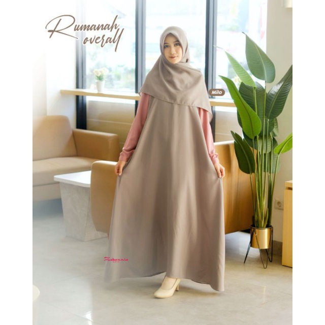 Rumanah Set Dress - Zabannia (Ready Stock)