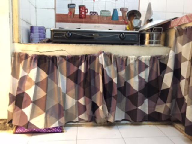 Kitchen Set Curtain Tirai Dapur Gorden Dapur