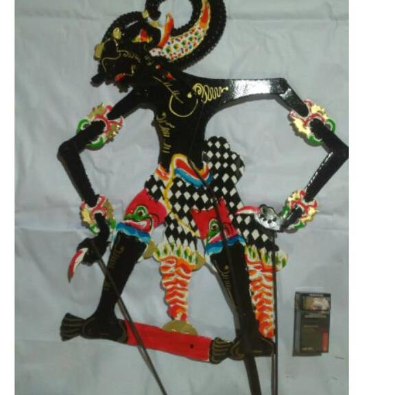 Banyak Dipakai.. Wayang kulit kertas mainan Bima Werkudara wrekudara jagal abilawa Bratasena