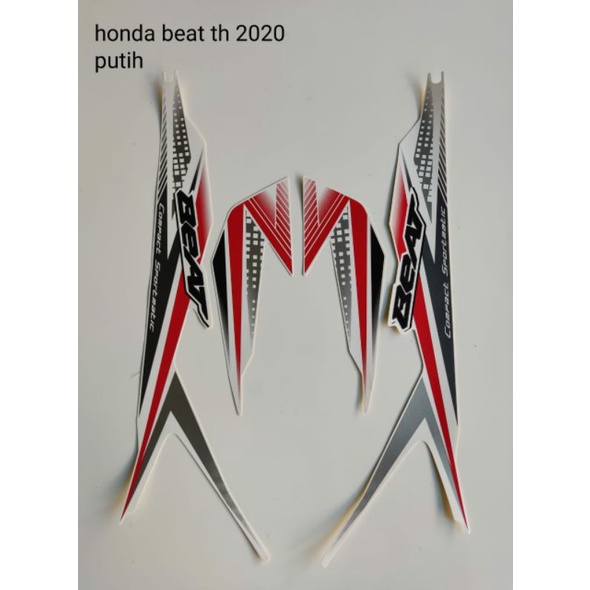 STRIPING BEAT NEW 2020 PUTIH