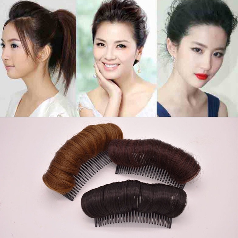 1 Pcs Wig Rambut Poni Jepit Poni Palsu Hairclip Tak Terlihat Halus Dan Berbulu Garis Untuk Wanita- olo