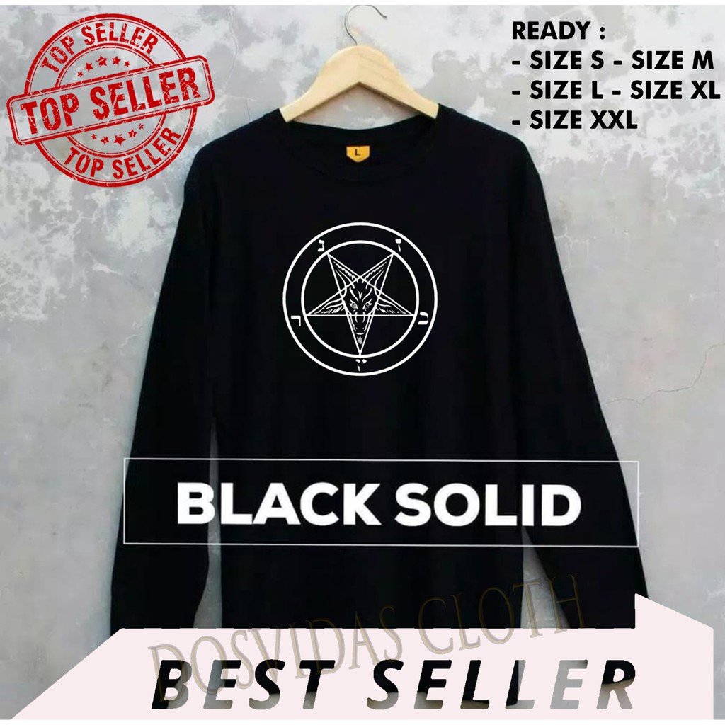 Import Quality MURAH BAJU KAOS LENGAN PANJANG METAL keren METAL