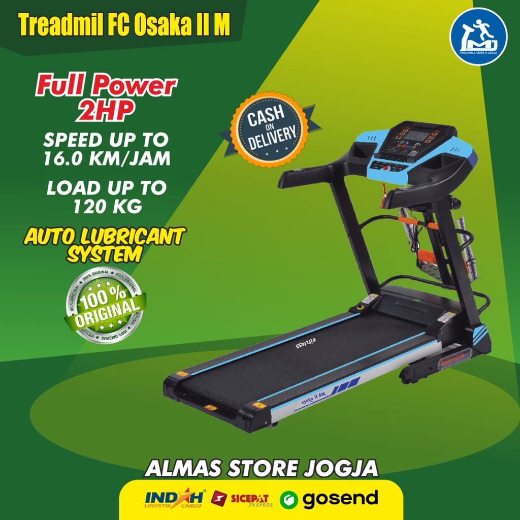 Tredmill Tradmill Treadmil Tratmil Tretmil Treatmill Trademill Treadmill Elektrik Electric Murah Ala