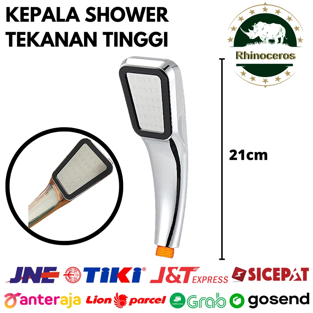 Kepala Shower Aerator Kamar Mandi 300 Lubang Pancuran Tekanan Tinggi