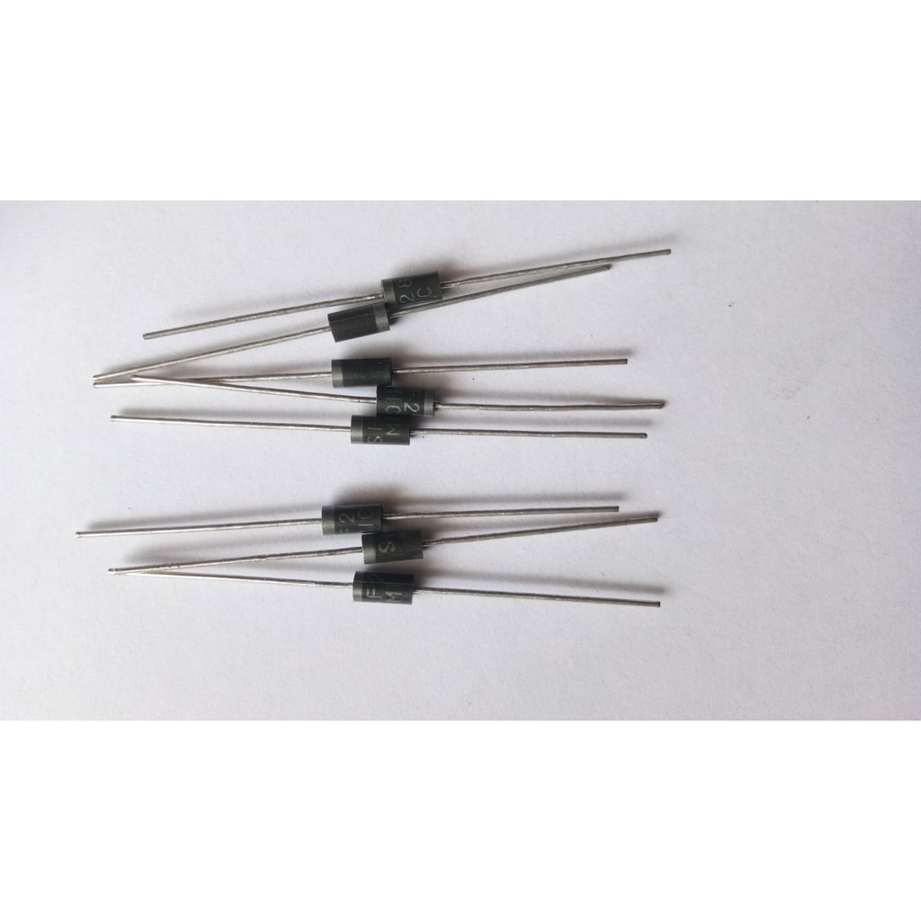 Dioda 10pcs SF28 2A 600V DO-15 Dioda SF-28 Super Fast Rectifier