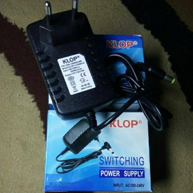 Adaptor AC DC Forex/Visero/Klop 2A 12V