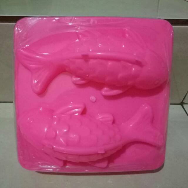 Cetakan kue agar/ jelly / puding ikan koki besar