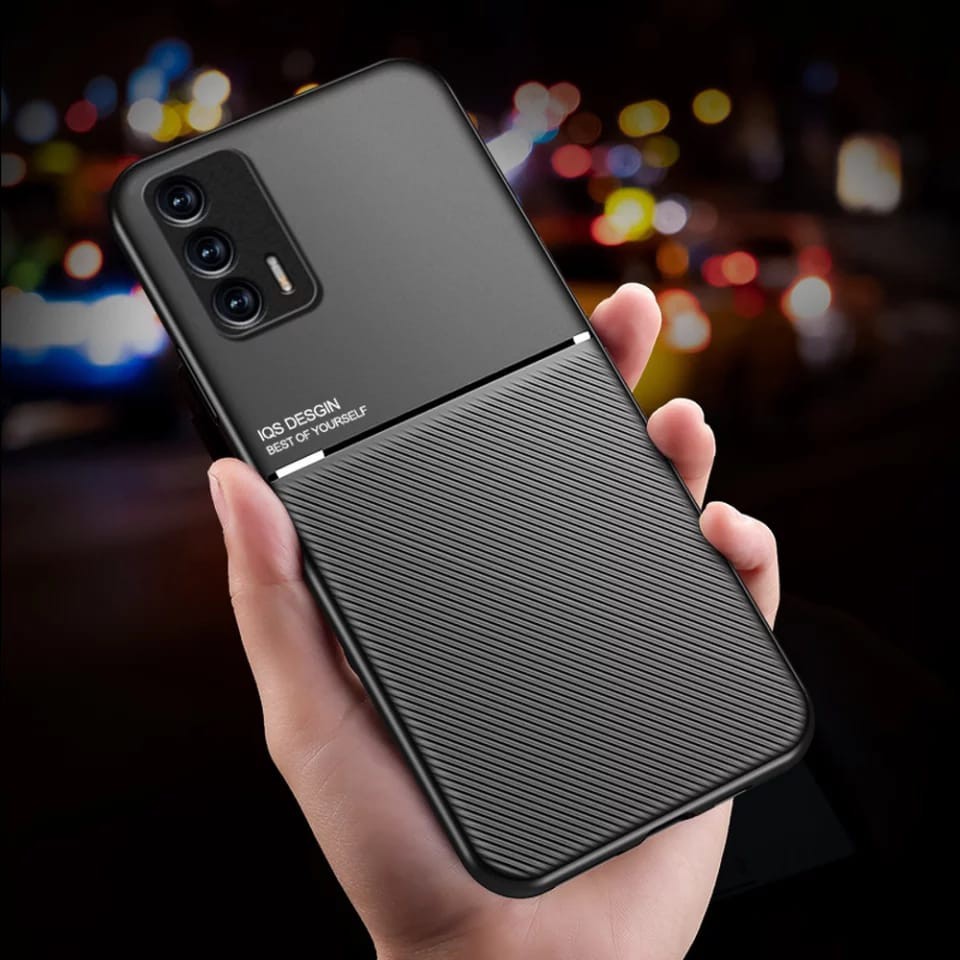 Case Realme GT Hard Case IQS Design Fashion Iron Piece Case Magnetic Casing Handphone