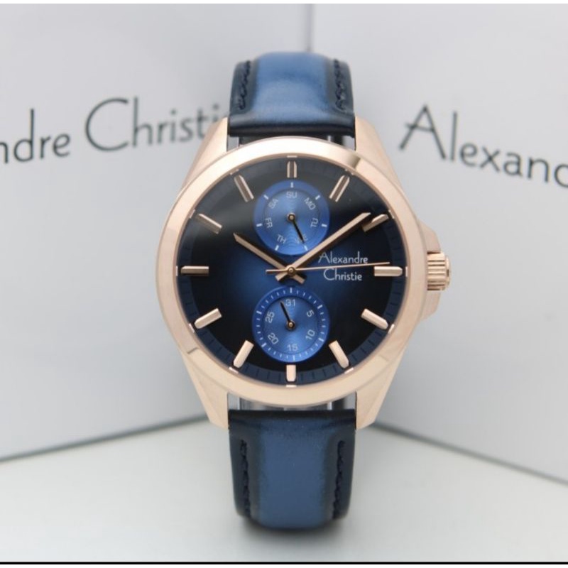 Jam Tangan Pria Alexandre Christie AC 6573/AC6573 Original