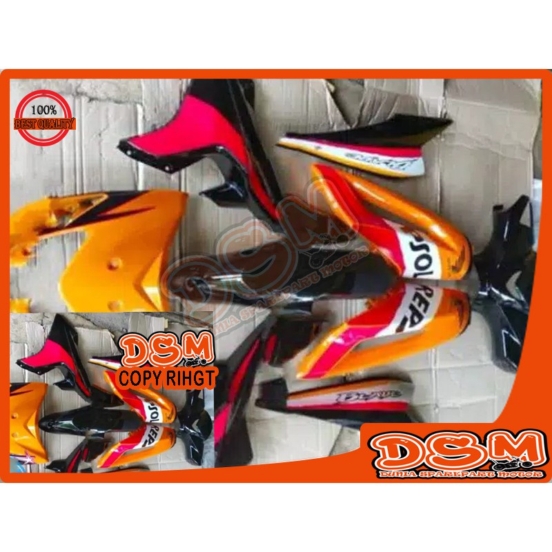 COVER BODY BLADE LAMA REPSOL KOMPLT / BODY HONDA BLADE LAMA REPSOL