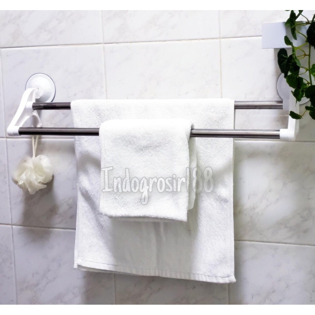 RAK HANDUK TEMPEL DINDING KAMAR MANDI