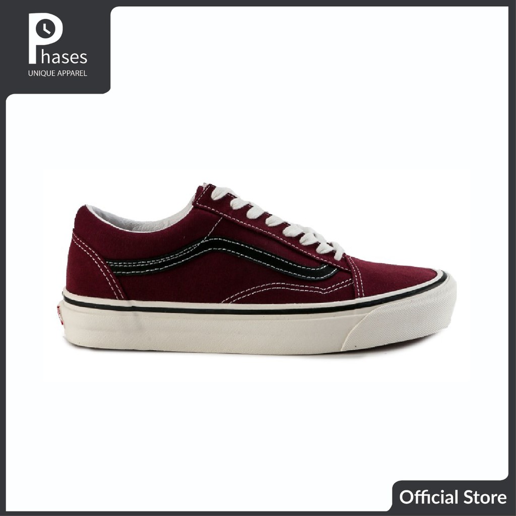 Vans Old Skool 36 Dx Red Maroon Original UA Edition